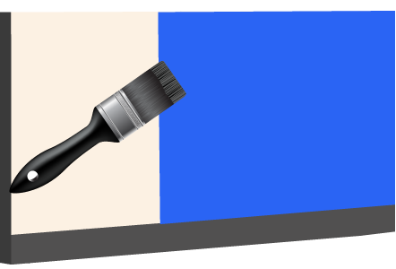 Concrete voids repair illustration