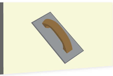 Concrete voids repair illustration