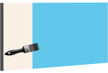 Concrete voids repair illustration
