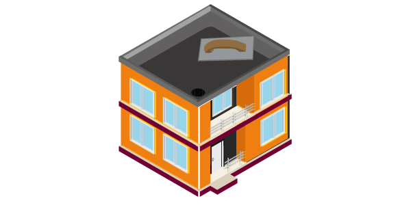 Concrete voids repair illustration
