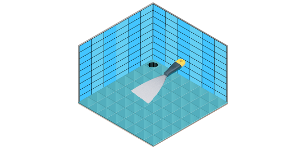 Concrete voids repair illustration