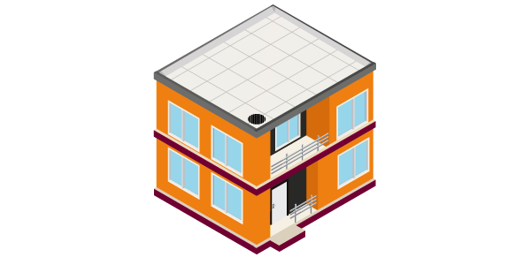 Concrete voids repair illustration