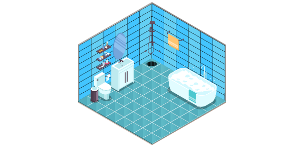 Concrete voids repair illustration