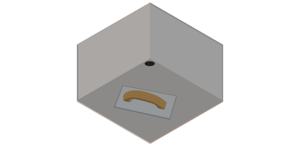 Concrete voids repair illustration