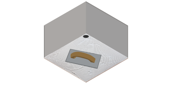 Concrete voids repair illustration