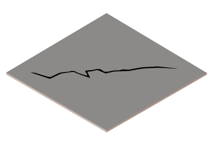 Concrete voids repair illustration