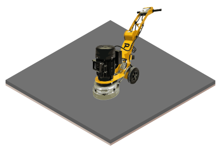 Concrete voids repair illustration
