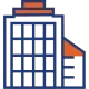 Icon of a commercial building